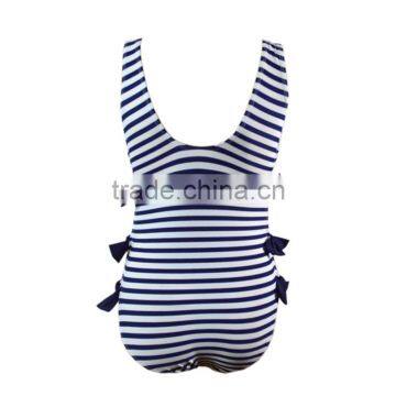 Sexy Stripe Swimwear One Piece Fashion Hot Sale Swimsuit photo-4