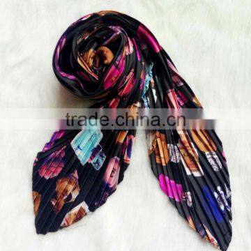 EY0017A Best Sale Colorful Printing Friendly Polyester Elephant Print Scarf photo-2