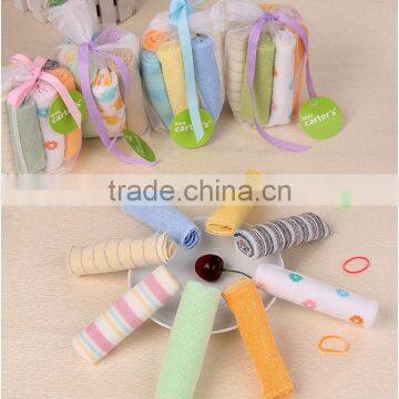 OEM or Stocked, 8pcs gift set, wash handkerchiefs/face cloth/Towel handkerchief