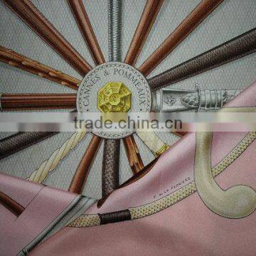 Scarf Tuch Scarf Silk Pink photo-2