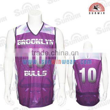 Fashionable Custom Design Cheap Plain Basketball Jerseys for Man photo-2