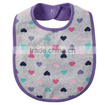 Fahion Design Hot Sell Household Baby Bibs Cute Infant Bibs