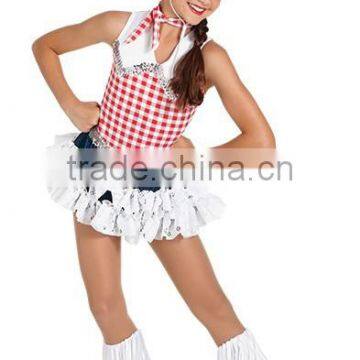 New girl flower team dancecostume -- newest hot team teen style dress wear--child&adults team hot dance tutu skirt