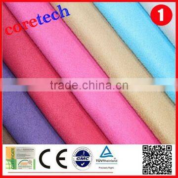 Waterproof 100% Polyester Micro Suede Fabric Factory photo-4
