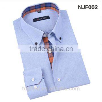 Professional Customise 100% Cotton Oxford Button Down Collar Dress Uniform Polo Shirt for Men photo-3