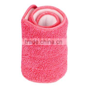 3 Colors Replacement Microfiber Washable Mophead Wet and Dry Cleaning Mop Pads Fit Flat Spray Mops Household Cleaning Tools photo-3