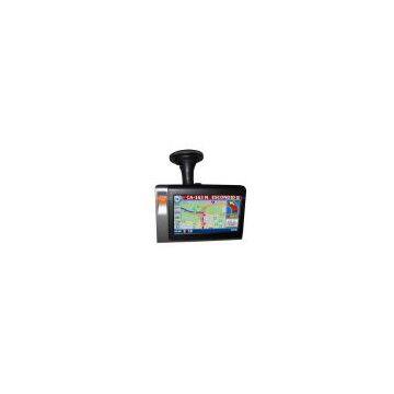 4.3inch touch screen portable car GPS navigation device with dvd player
