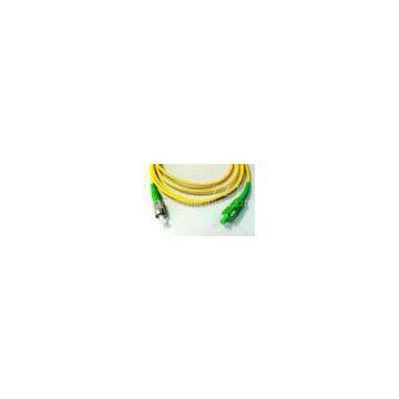 FC / APC Single Mode Fiber Optic Patch Cords / Fiber Optic Jumpers