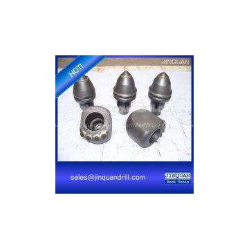 Rotary cutter bits, conical bits, bullet teeth, foundation drilling tools