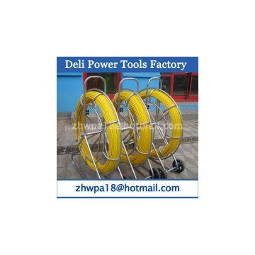 Duct rodder For conduct and clean of the underground cable installation
