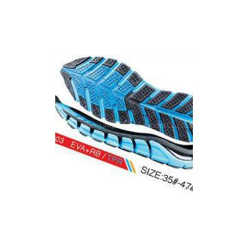 EVA Form Rubber Soft Sole For Gym Shoes