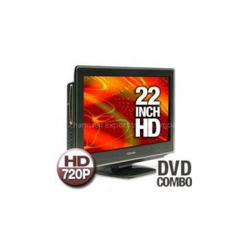 Toshiba 22LV610U 22-Inch 720p LCD TV with Built in DVD Player, Black