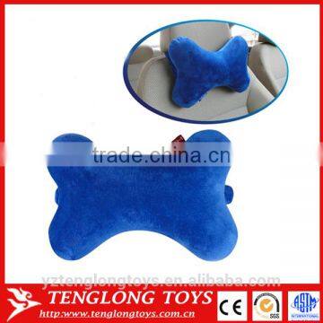 Bone shaped memory car neck pillow