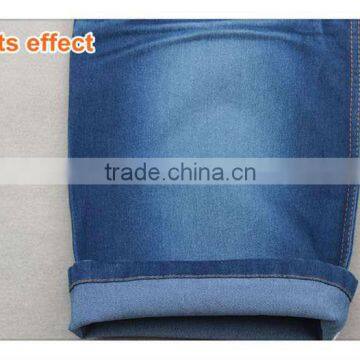 Young Lady Jeans Indigo Cotton 11oz Chambray Denim Fabric photo-6