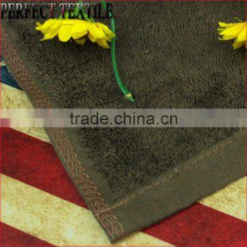 Cheap Custom Wholesales Dark Brown Bath Towel Adult Use photo-3