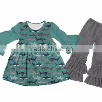 Wholesale China Suppliers Girls Boys Printing Clothing Shark Printing Clothing photo-2
