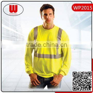 hi vis work man uniform shirt