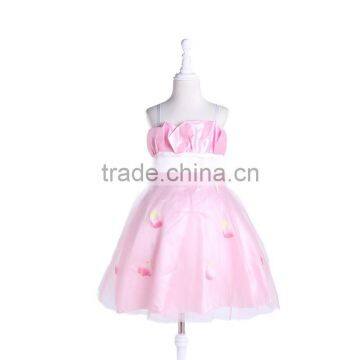 PF2034B Girls Puffy Dresses Girls Erotic Dress Flower Girl Net Dresses photo-5