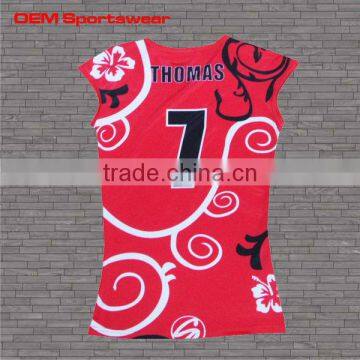 2014 china Ladies sexy volleyball uniforms