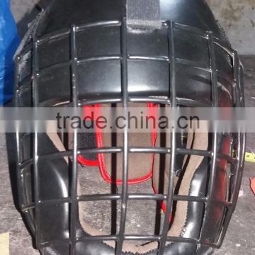 boxing head guard grilled helmet