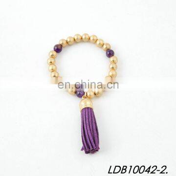 Bead Tassel Bracelet Gemstone Bracelet photo-2