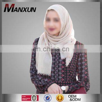 Grey Linen Muslim Hijab Fashion Turban Islamic Dubai Arab Scraf Gender Women Wholesale Online