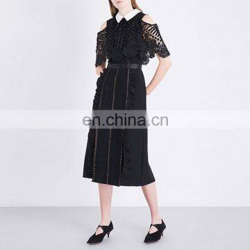 Cap sleeve new fashion simple style women cocktail dress