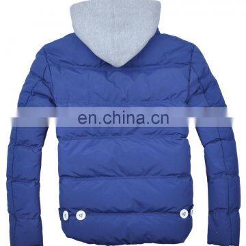 Latest Fashion Mens Casual Winter Thick Paded Hooded Running Jacket photo-3