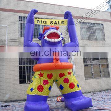 2016 Inflatable King Kong Cartoon/ Customized Inflatable King Kong For Event