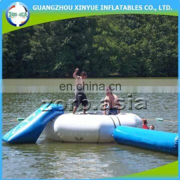 Cheap Giant Inflatable Water Trampoline, inflatable Trampoline with slide