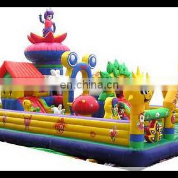 Best selling inflatable giant playground fun city sun flower bouncer