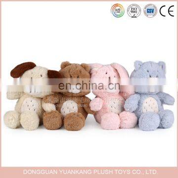 Promotional plush pink teddy bear