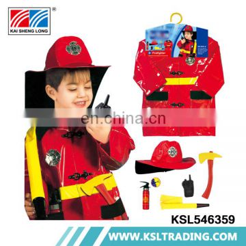 Good design boys firefighter costume kids cosplay suit for sale