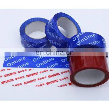 custom cheap wholesale transparent packing tape with logo