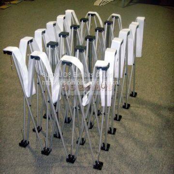 8ft Portable Aluminum Frames Tension Fabric Foldable Pop up Wall Banner Display Stand photo-5