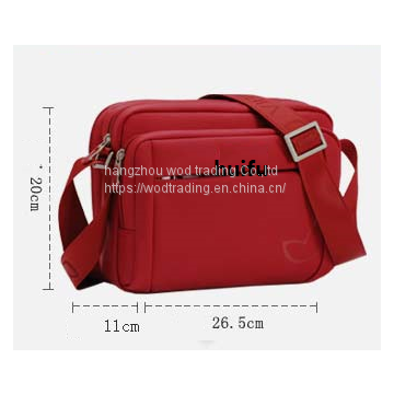 waterproof polyester messenger bag with long shoulder