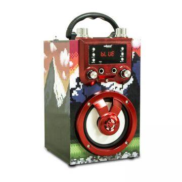 Hot Double Karaoke BT Spot Speaker Multifunctional With USB and TF Card in Party photo-2