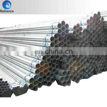 PERFORATED GALVANIZED 5 INCH BLACK ROUND STEEL PIPES