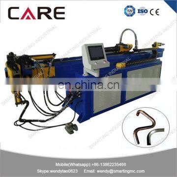 DW75CNC China hydraulic cnc pipe bender machine, used tube bending machines for sale, square pipe bending machine