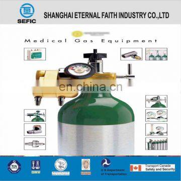 Small Portable Oxygen Aluminum Gas Bottles