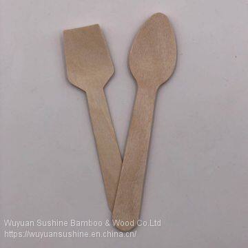 Birch Wooden Spoon and Food Turner