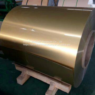 PE/PVDF color coated aluminum coil suppliers