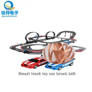 We can supply copper braided belt special brush for intelligent track toy car