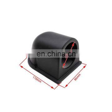 High Performance Car Refit Meter Gauge Mounting Bracket Single-hole Seat-type Black Dashboard Bracket 52MM photo-5