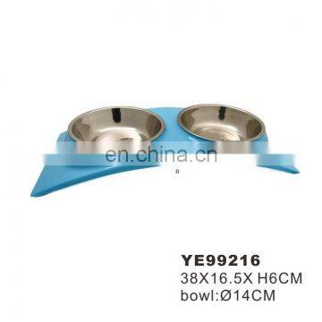 Unique Design Hot Sale Stainless Steel Raised Elevated Pet Dog Cat Food Bowl Feeder photo-4