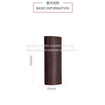 Vintage, Artistic, Simple Eyewear Case; Crush-resistant, Handmade Sunglasses Case photo-2