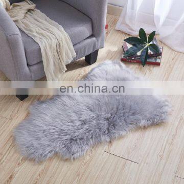 Livingroom Floor Shaggy Silky Plush Faux Fur Carpet