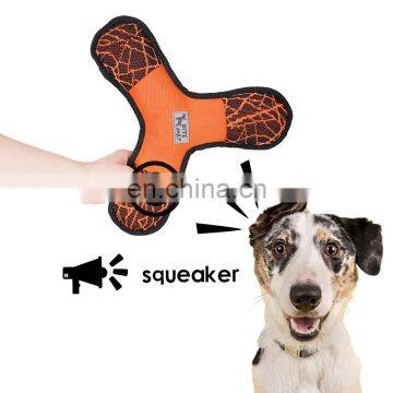 Manufacturer Wholesale Bite-resistence Chew Oxford Squeaker Dog pp Fiber Filling Toys photo-3