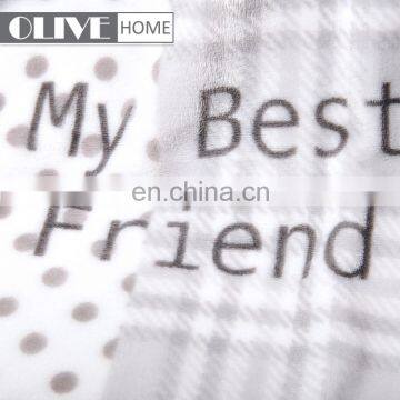 China Summer Soft 100% Polyester Printed Throw Cheap Fleece Blankets in Bulk photo-3