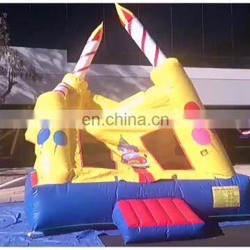 pvc inflatable party jumper trampoline bounce house for birthday